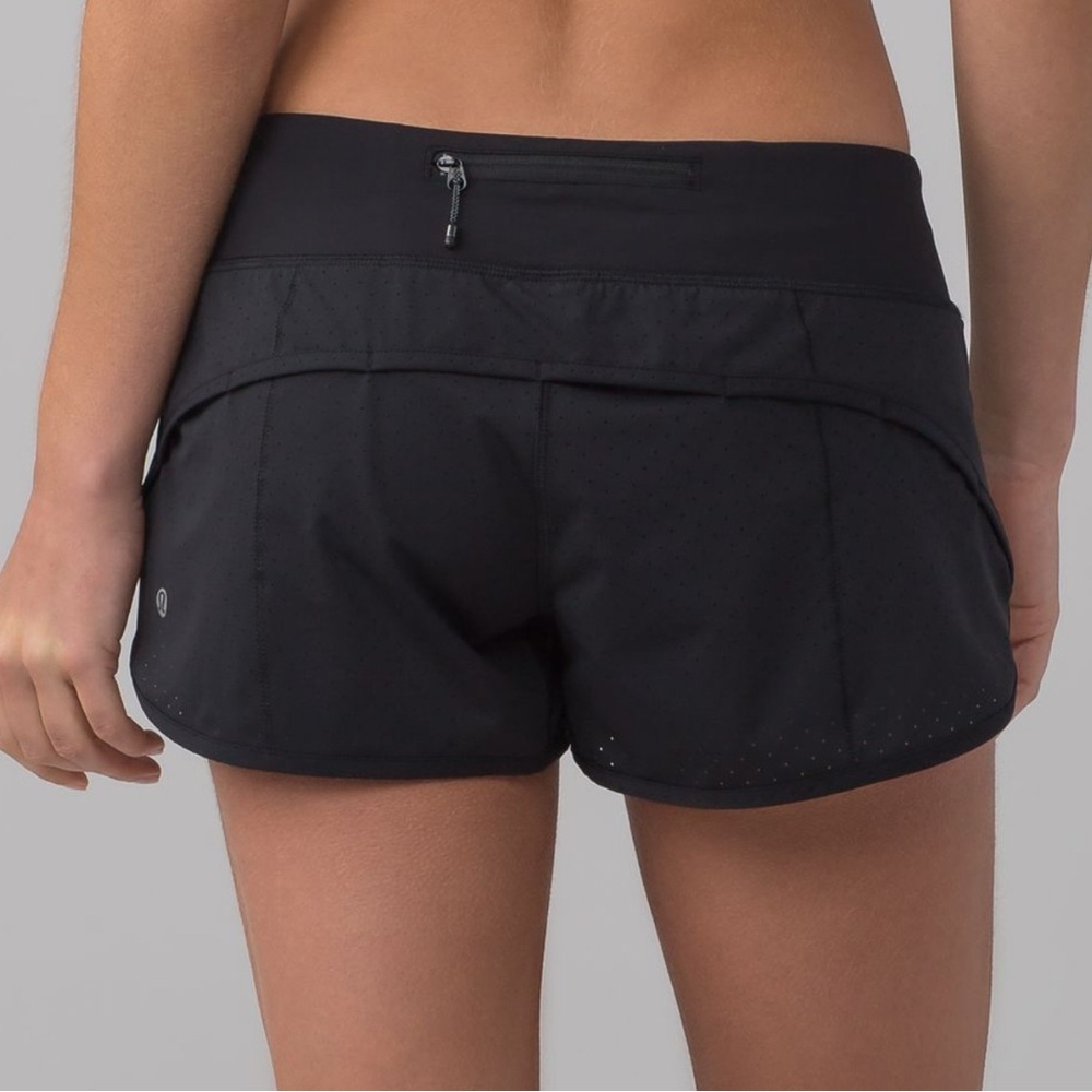Lululemon Speed Shorts Black